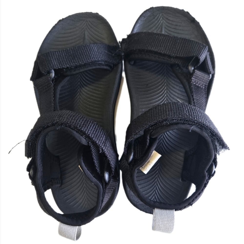 Kids Black Sandals